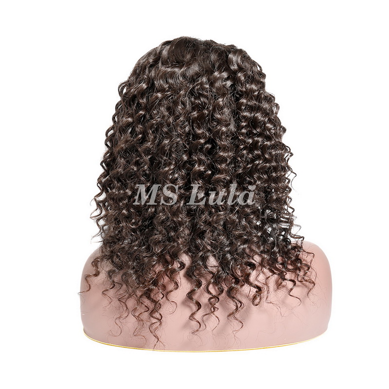 Glueless Deep Wave U Part Wigs 100% Human Hair - 图片 7